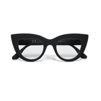OKKIA Reading Claudia Big Cat Eye Black